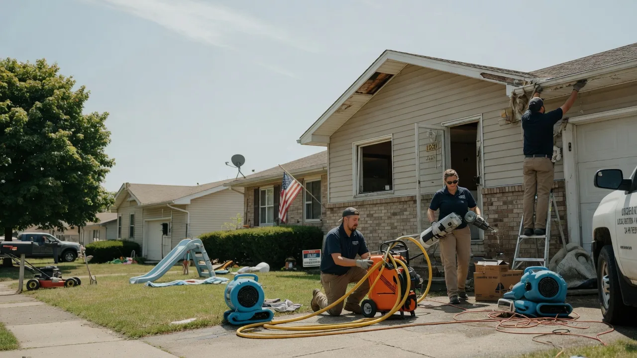 Water Damage Restoration in South Heart, ND near me